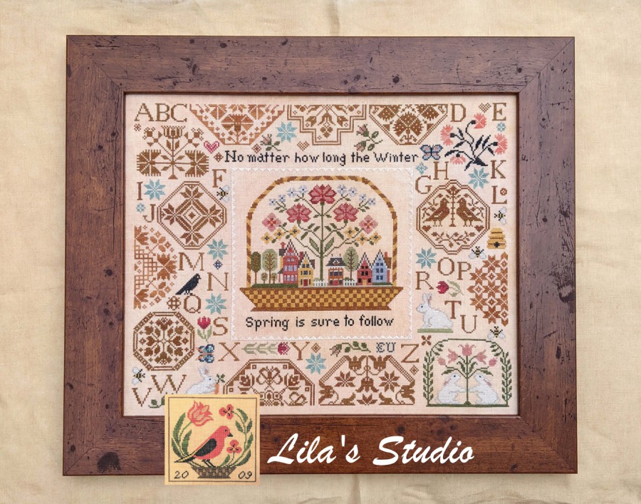 サラ・アン・ソーダー 刺繍 1776年 1776 SAMPLER From the HELLO AMERICA Book by Teresa Kogut / Cross
