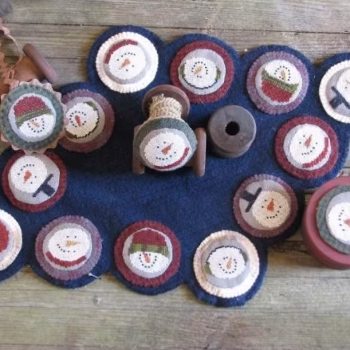 Snow Pennies by Thistles